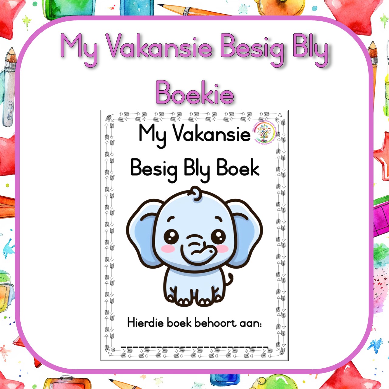 My Vakansie Besig Bly Boekie