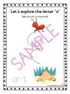 Grade R Alphabet Books Grade R Alphabet Sounds Activity Book – Skool Pret