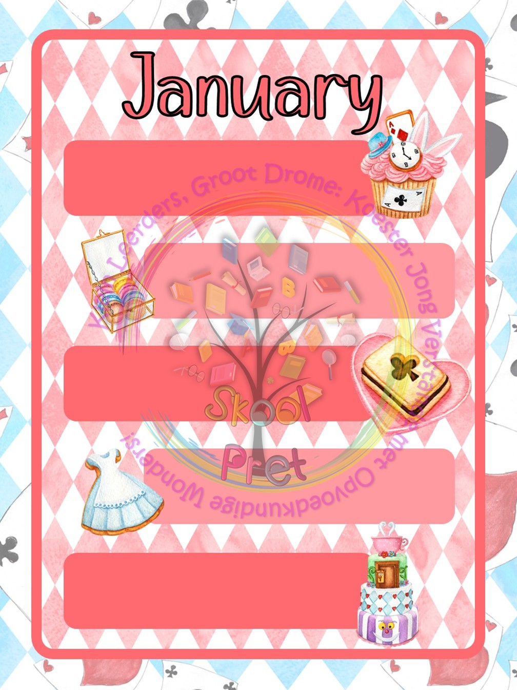 Alice Inspired Classroom Theme - Image 6