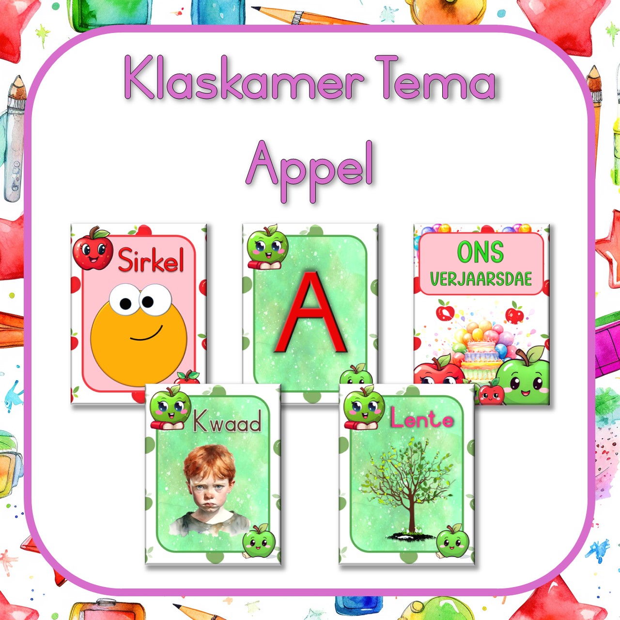 Appel Klaskamer Tema